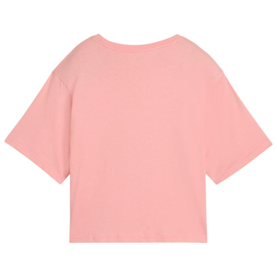 Puma Γυναικεία κοντομάνικη μπλούζα Essentials Cropped No. 1 Logo Relaxed Tee Puma Γυναικεία κοντομάνικη μπλούζα Essentials Cropped No. 1 Logo Relaxed Tee